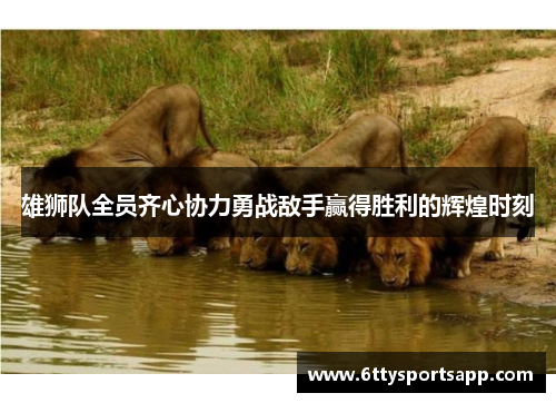 雄狮队全员齐心协力勇战敌手赢得胜利的辉煌时刻